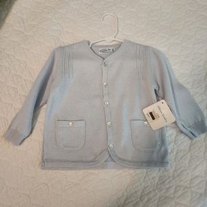 NWT Feltman Brothers Blue Cardigan